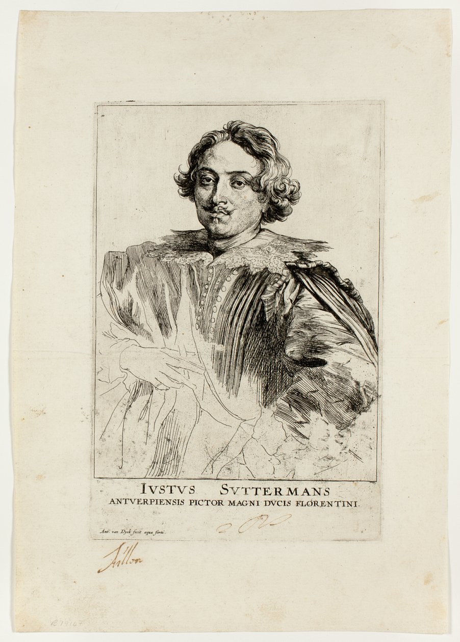 Justus Suttermans autorstwa Anthony van Dyck