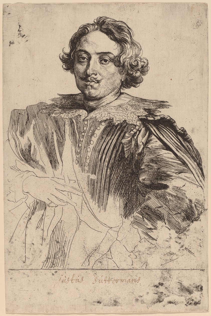 Justus Suttermans, prawdopodobnie 16261641. autorstwa Anthony van Dyck