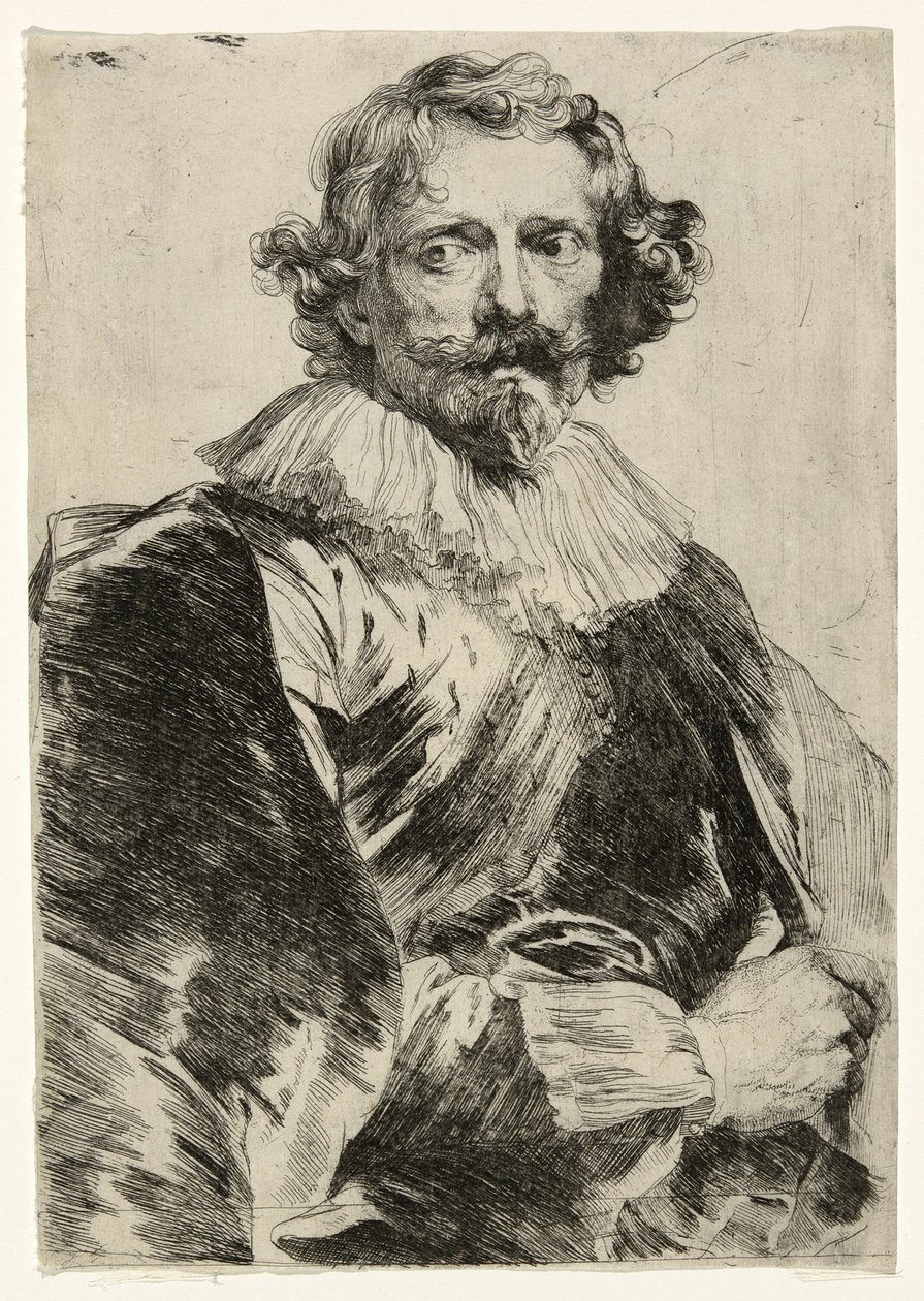 Lucas Vorsterman autorstwa Anthony van Dyck