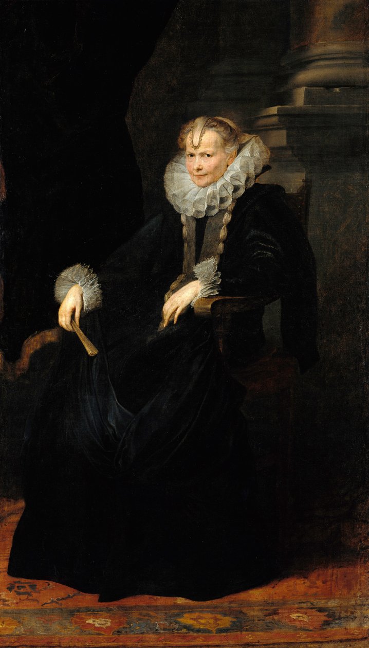 Portret damy z Genovese autorstwa Anthony van Dyck