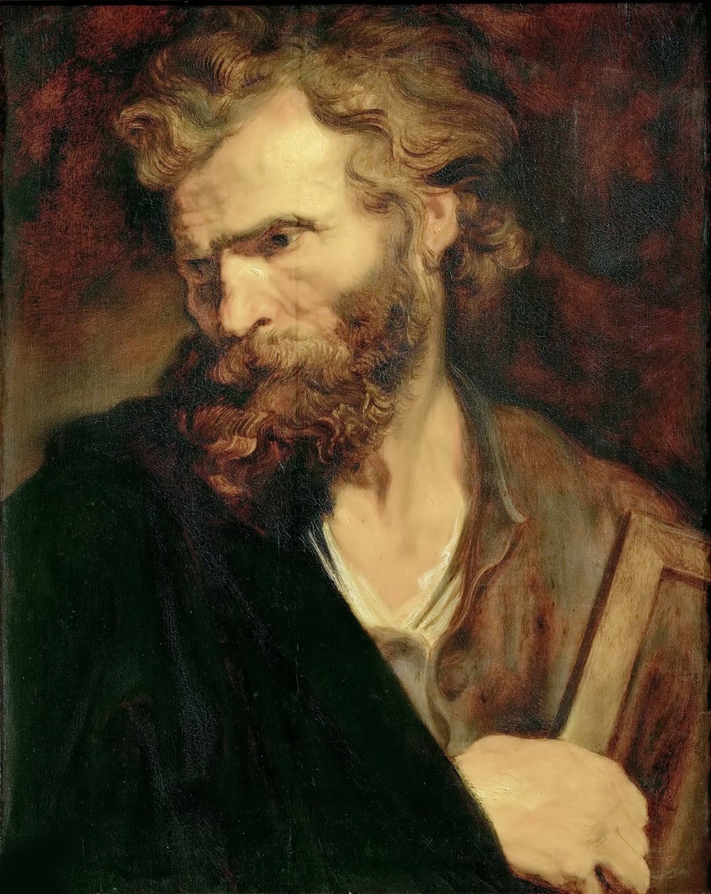 Św. Juda Apostoł, c. 1620. autorstwa Anthony van Dyck