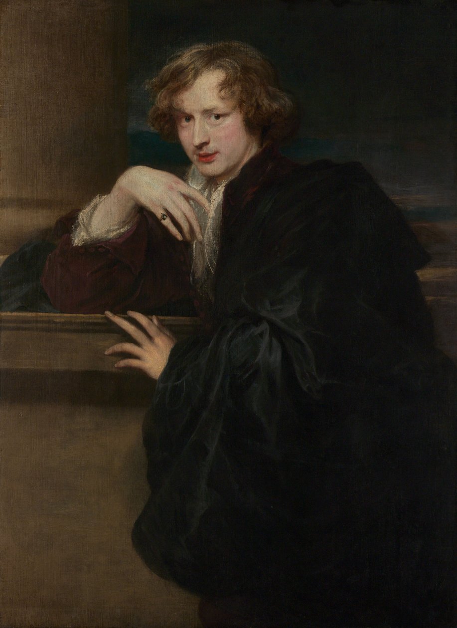 Autoportret, ok. 1620-21 autorstwa Anthony van Dyck