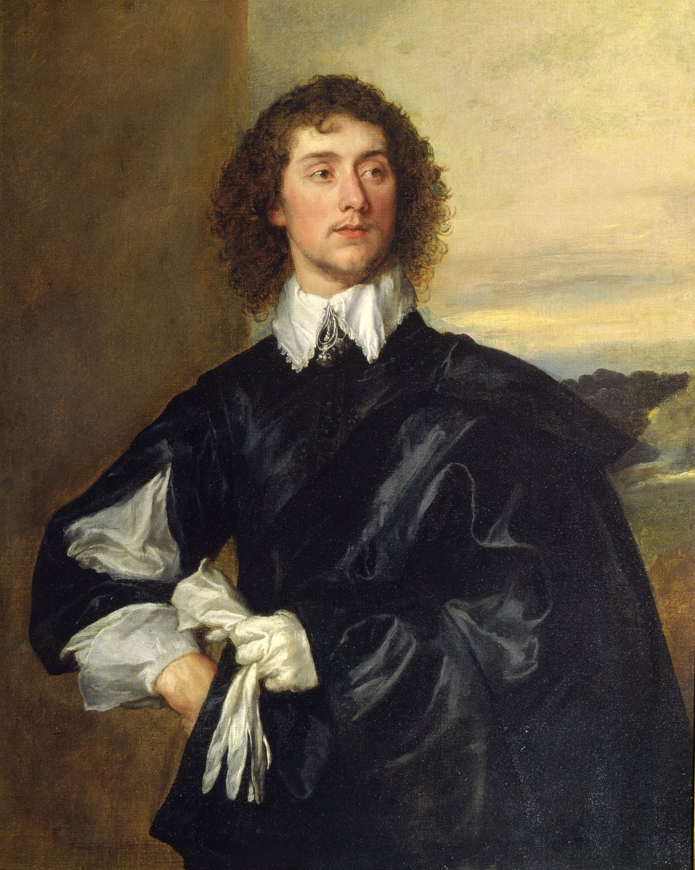 Sir Thomas Hanmer (1612-78) ok. 1638 r. autorstwa Anthony van Dyck
