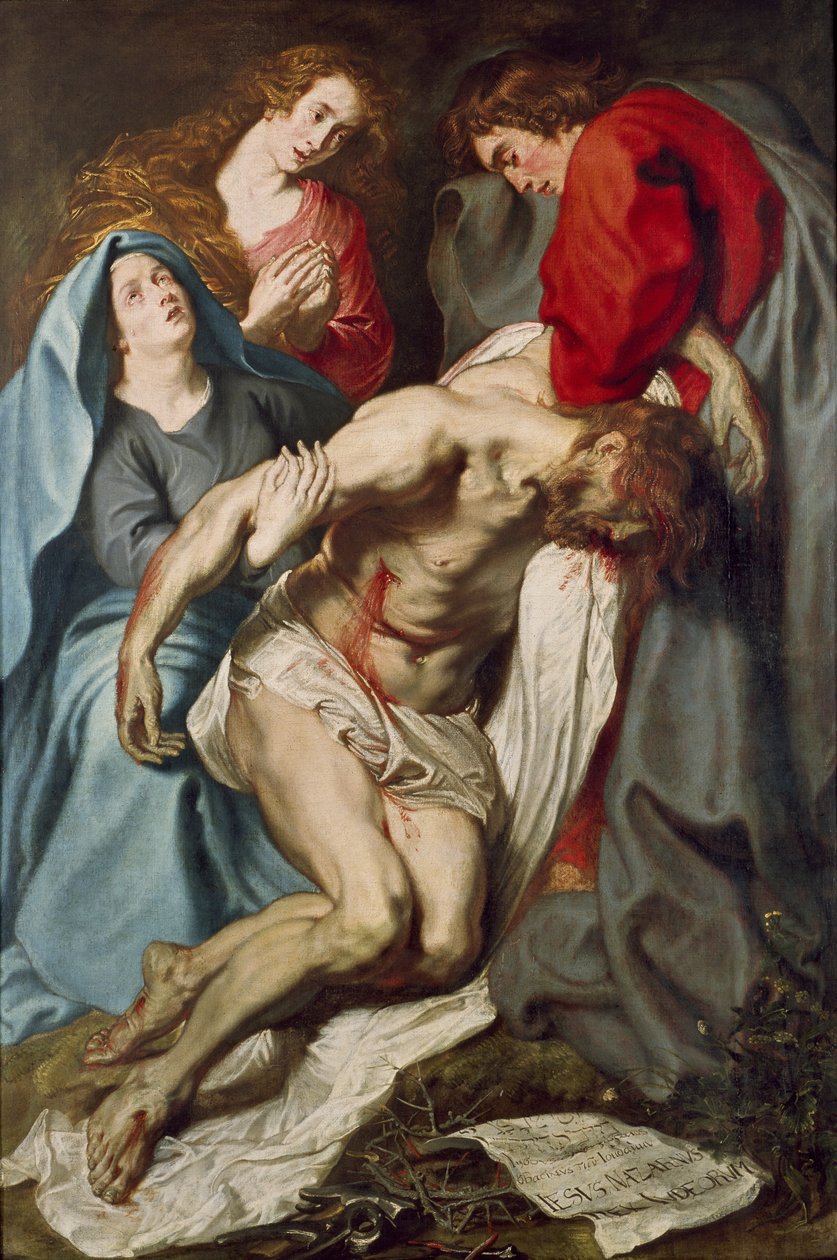 Osadzanie autorstwa Anthony van Dyck