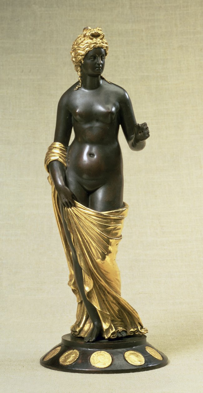 Venus Felix, c.1500 (brąz i dotyczy) autorstwa Antico