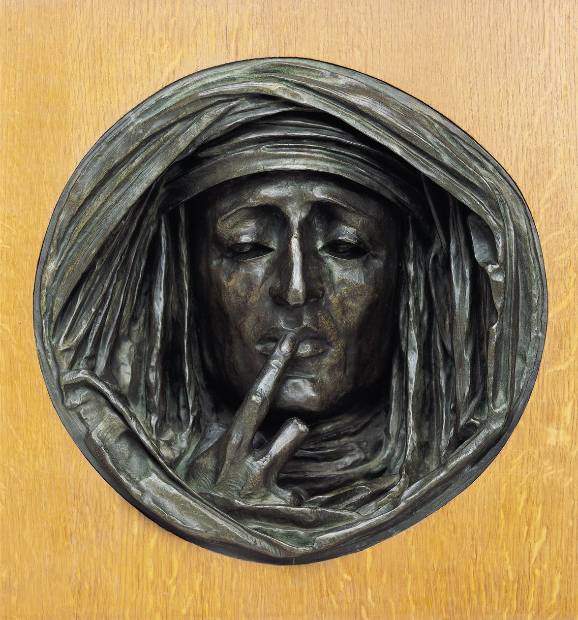Cisza, 1848 (brąz) autorstwa Antoine Augustin Preault