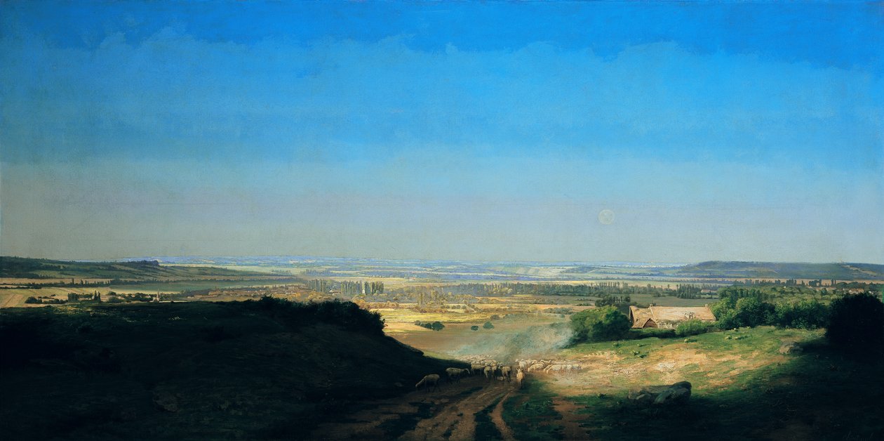 Przestrzeń autorstwa Antoine Chintreuil