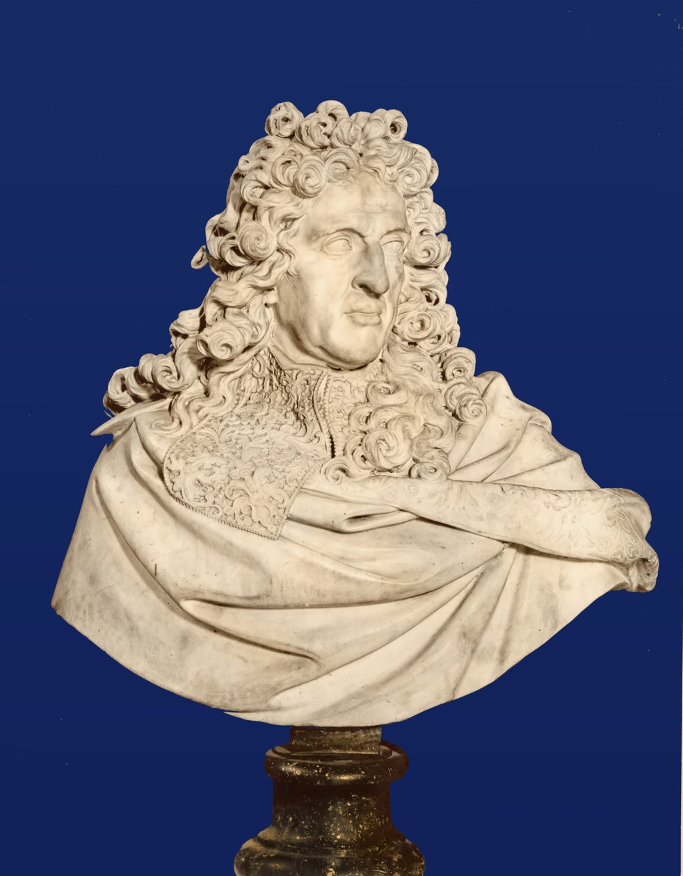 Popiersie Andre Le Notre, po 1700 (marmur) autorstwa Antoine Coysevox