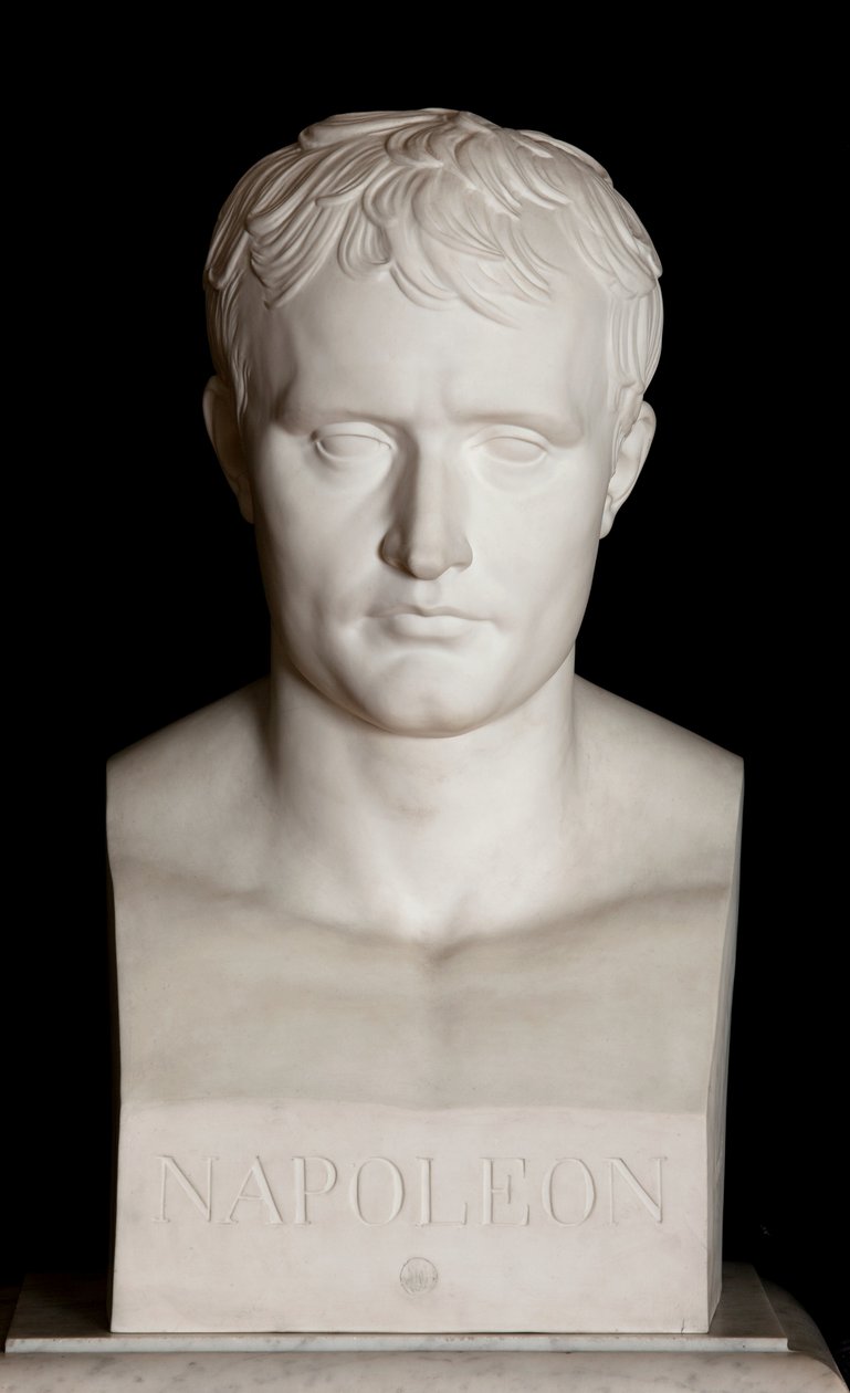 Popiersie cesarza Napoleona I (biskwit Sevres) (patrz także 698749) autorstwa Antoine Denis Chaudet