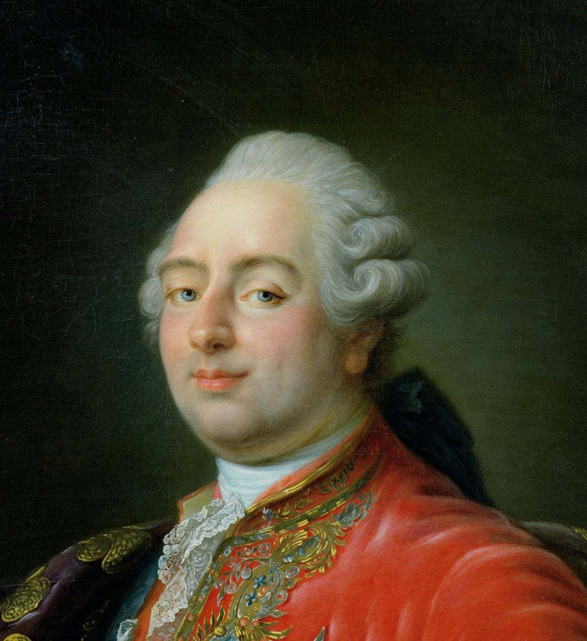 Ludwik XVI (1754-93) 1786 (szczeg. 180025) autorstwa Antoine François Callet