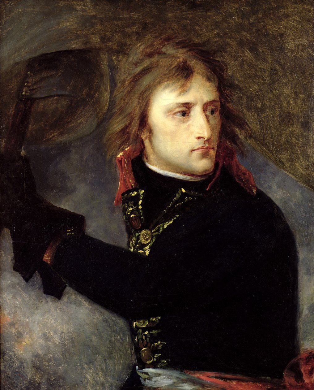 Bonaparte na moście Arcole, 17 listopada 1796 autorstwa Antoine Jean Gros