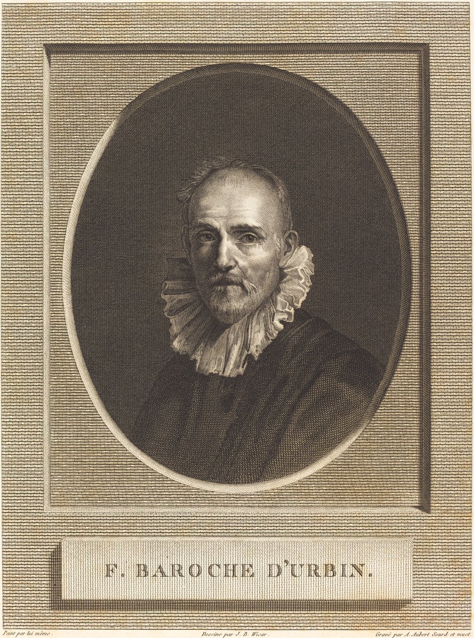 Federico Barocci autorstwa Antoine Aubert after Jean Baptiste Joseph Wicar after Federico Barocci