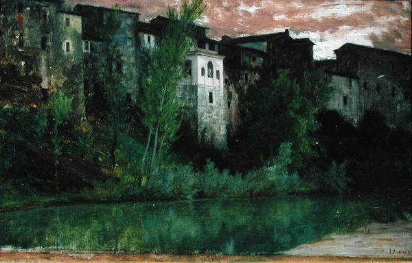 Terracina autorstwa Antoine Auguste Ernest Herbert or Hebert