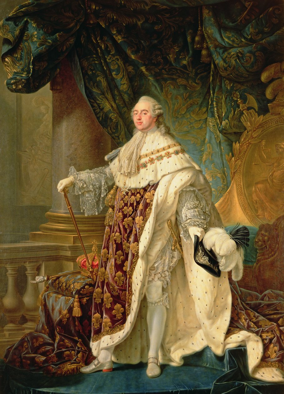 Ludwik XVI (1754-93) autorstwa Antoine François Callet