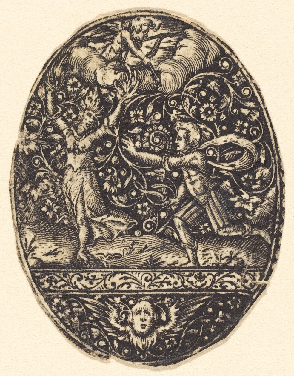 Apollo i Daphne autorstwa Antoine Jacquard