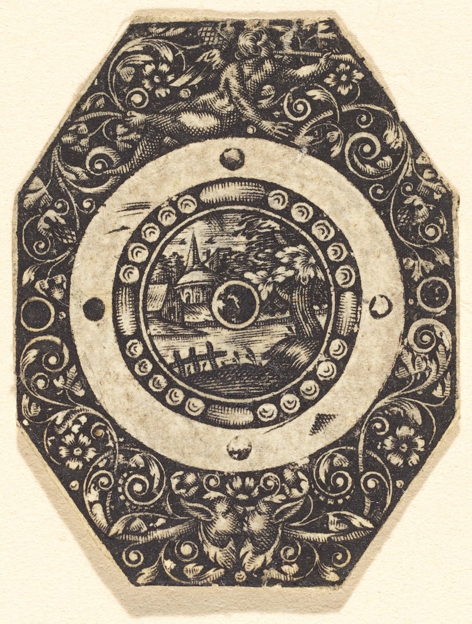 Krajobraz autorstwa Antoine Jacquard