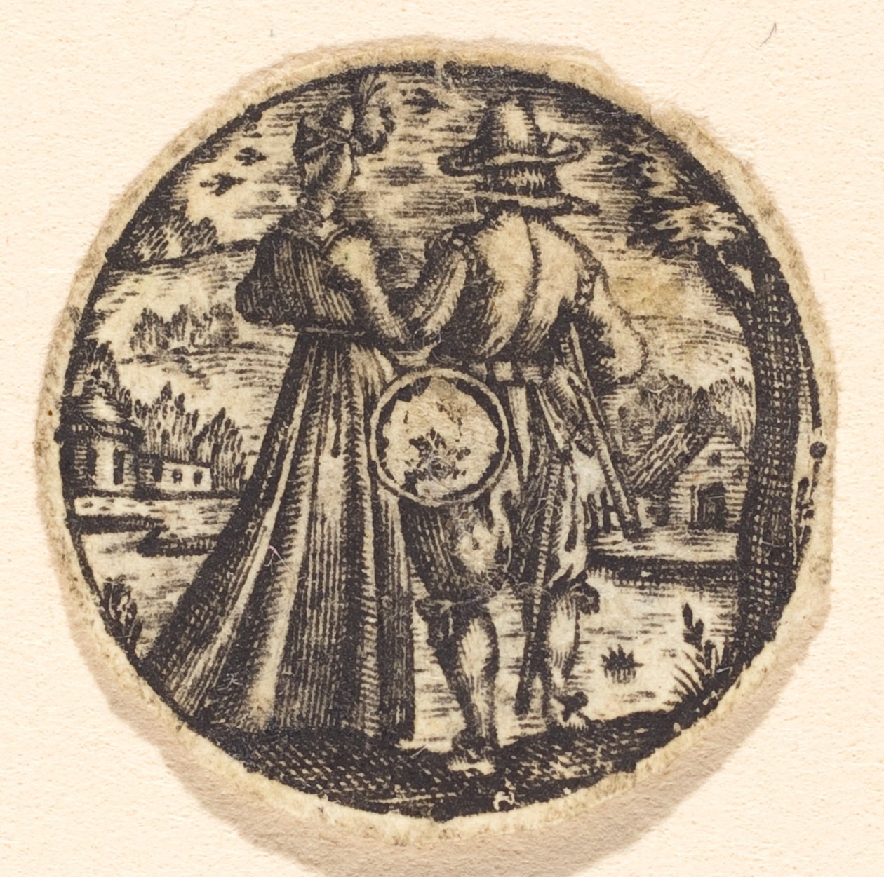 Zakochani autorstwa Antoine Jacquard