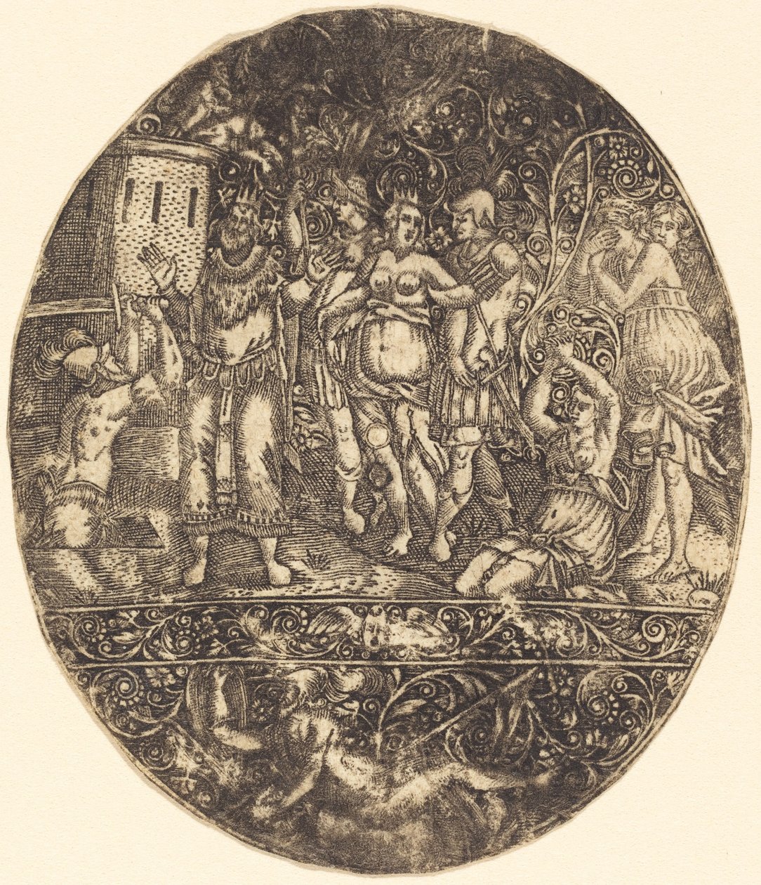 Zdobycie Troi autorstwa Antoine Jacquard