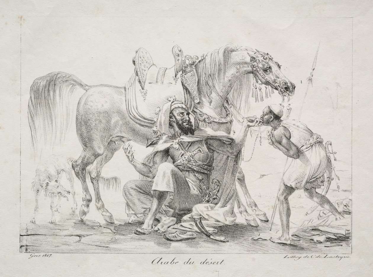 Arab pustyni, 1817. autorstwa Antoine Jean Gros