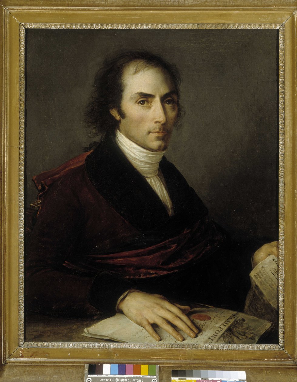 Portret Francois Bruguiere autorstwa Antoine Jean Gros