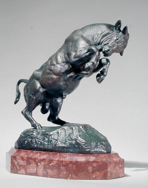 Hodowla Byka autorstwa Antoine Louis Barye