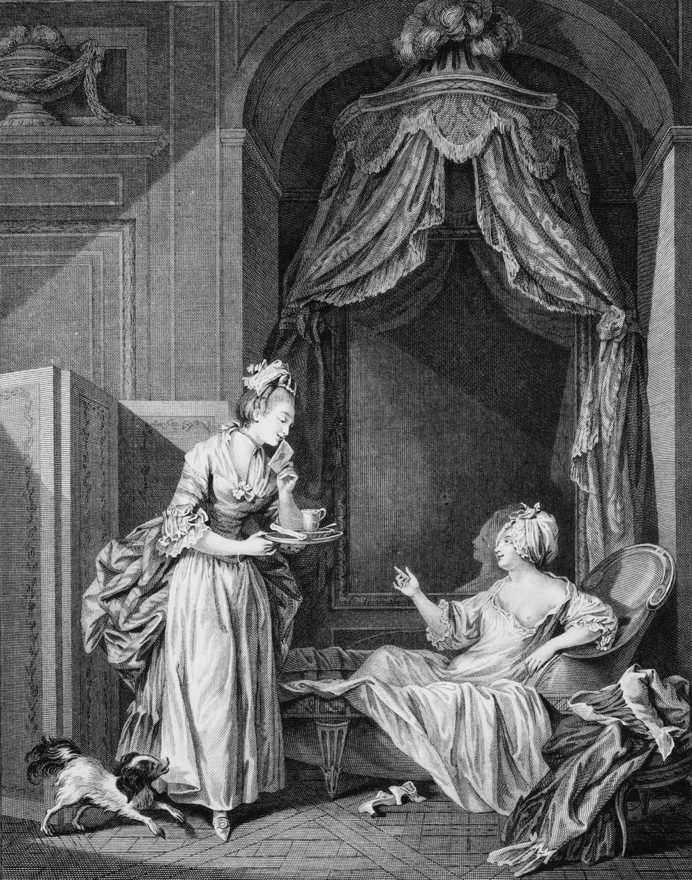 Bain the Bath, 1774. autorstwa Antoine Louis Romanet