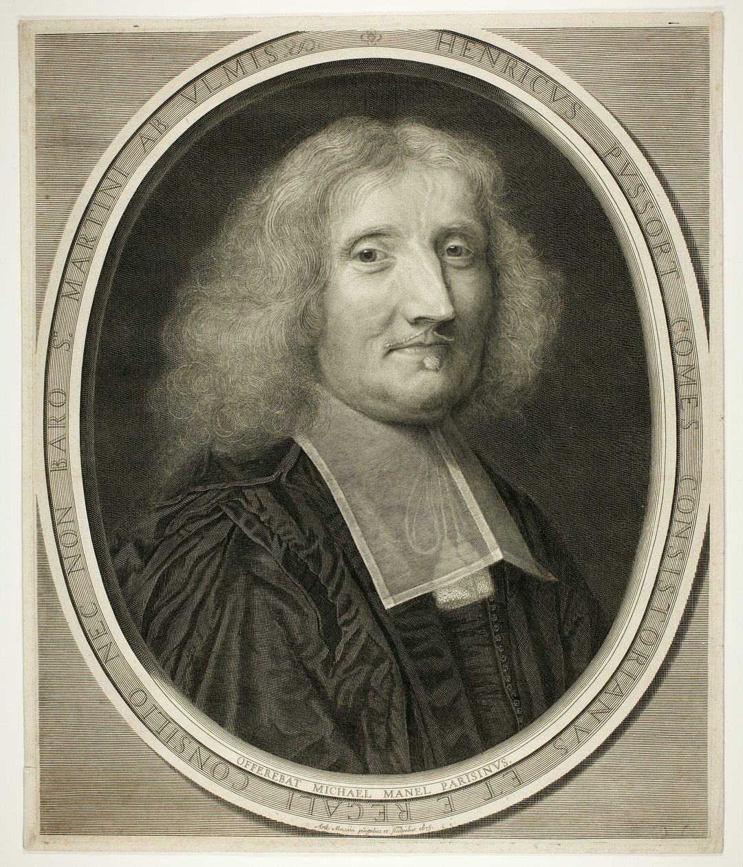 Henri de Pussort autorstwa Antoine Masson
