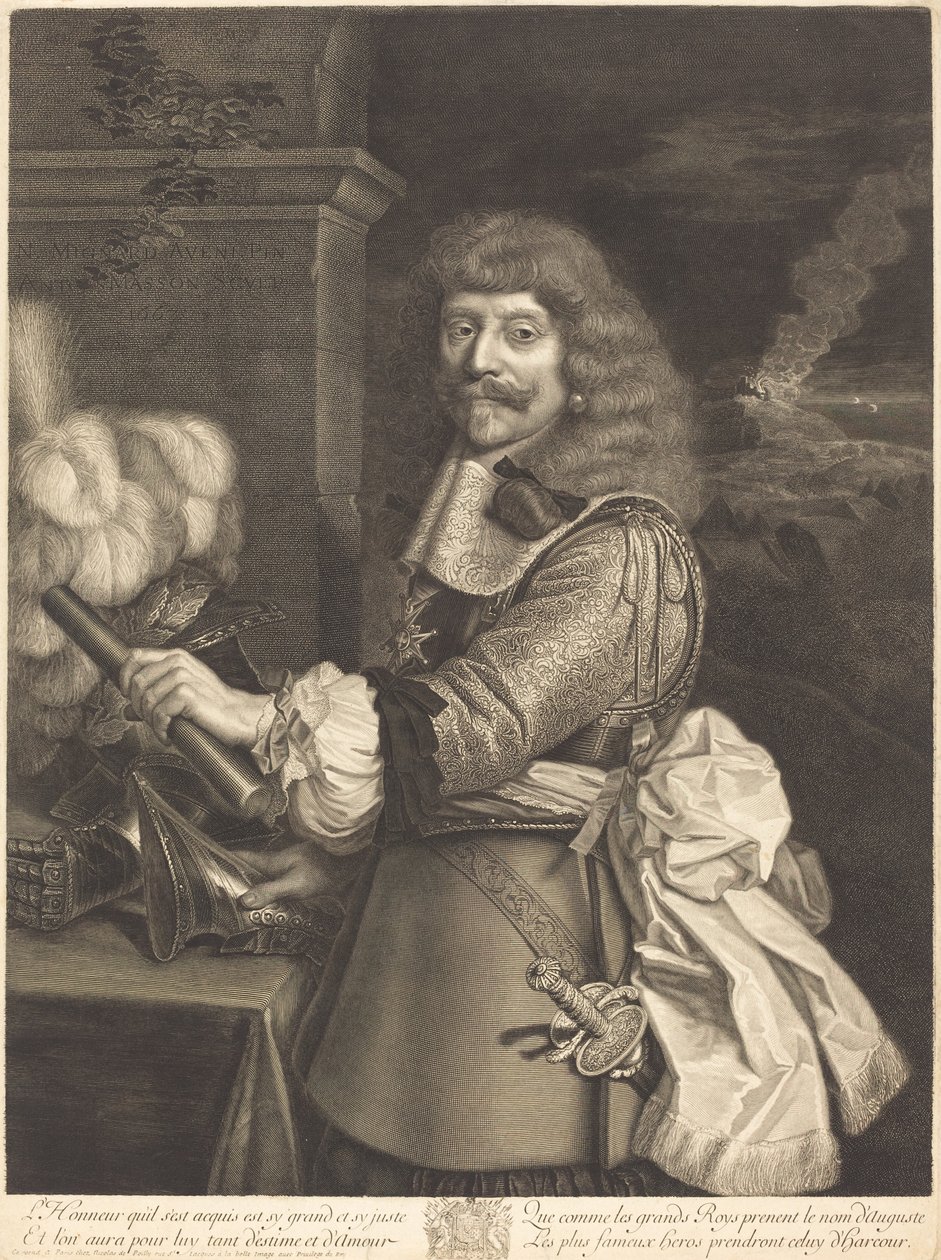 Henryk z Lotaryngii autorstwa Antoine Masson after Nicolas Mignard