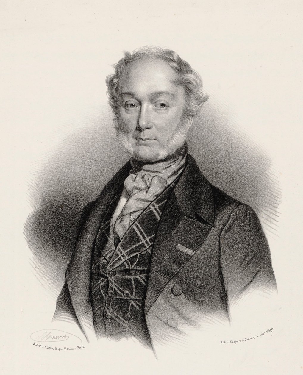 Michele Carafa by Antoine Maurin autorstwa Antoine Maurin