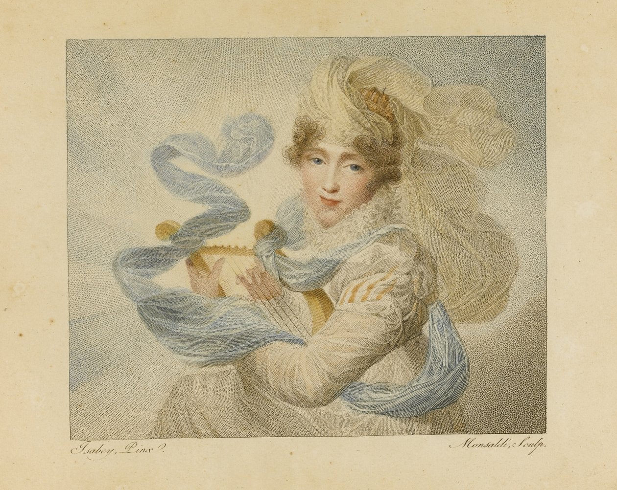 Hortense de Beauharnais autorstwa Antoine Maxime Monsaldi