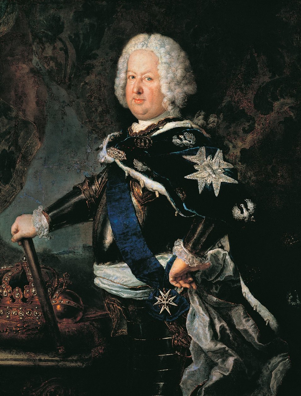 Portret Stanisława I Leszczyńskiego (Lwów) autorstwa Antoine Pesne