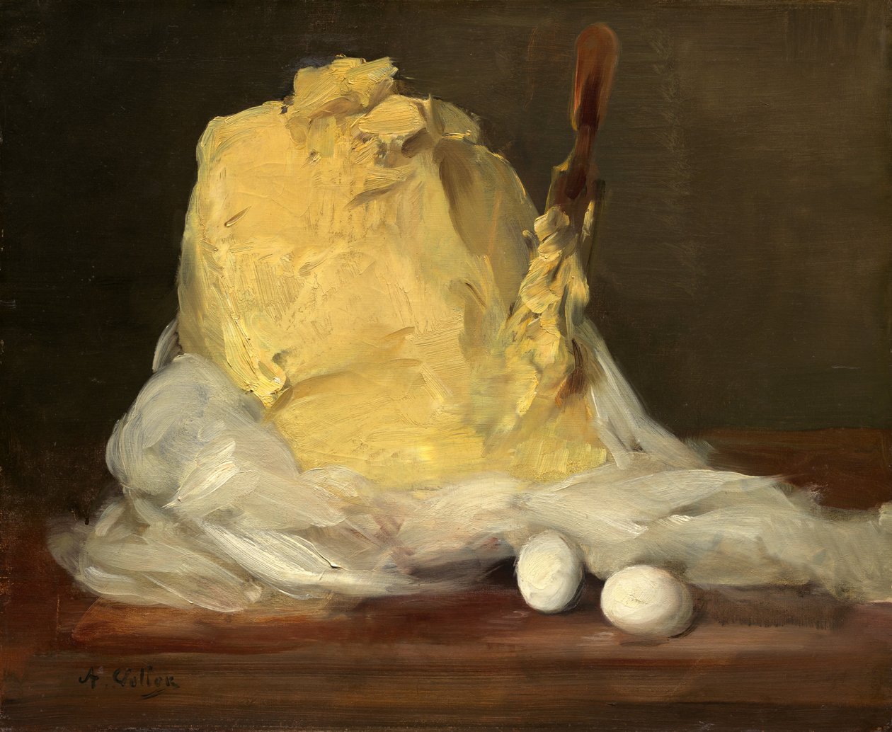 Kopiec masła, 18751885. autorstwa Antoine Vollon
