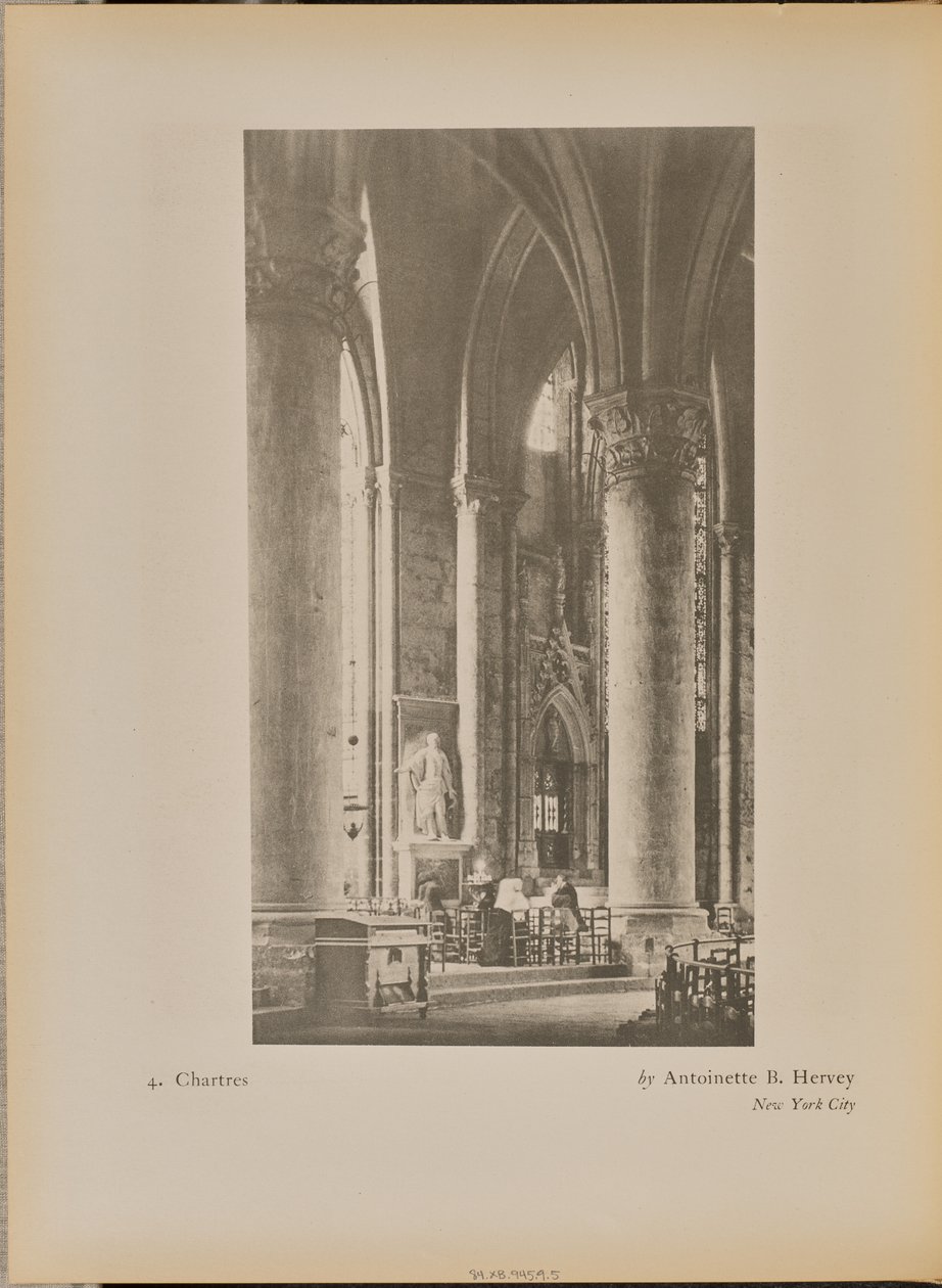 Chartres autorstwa Antoinette B. Hervey
