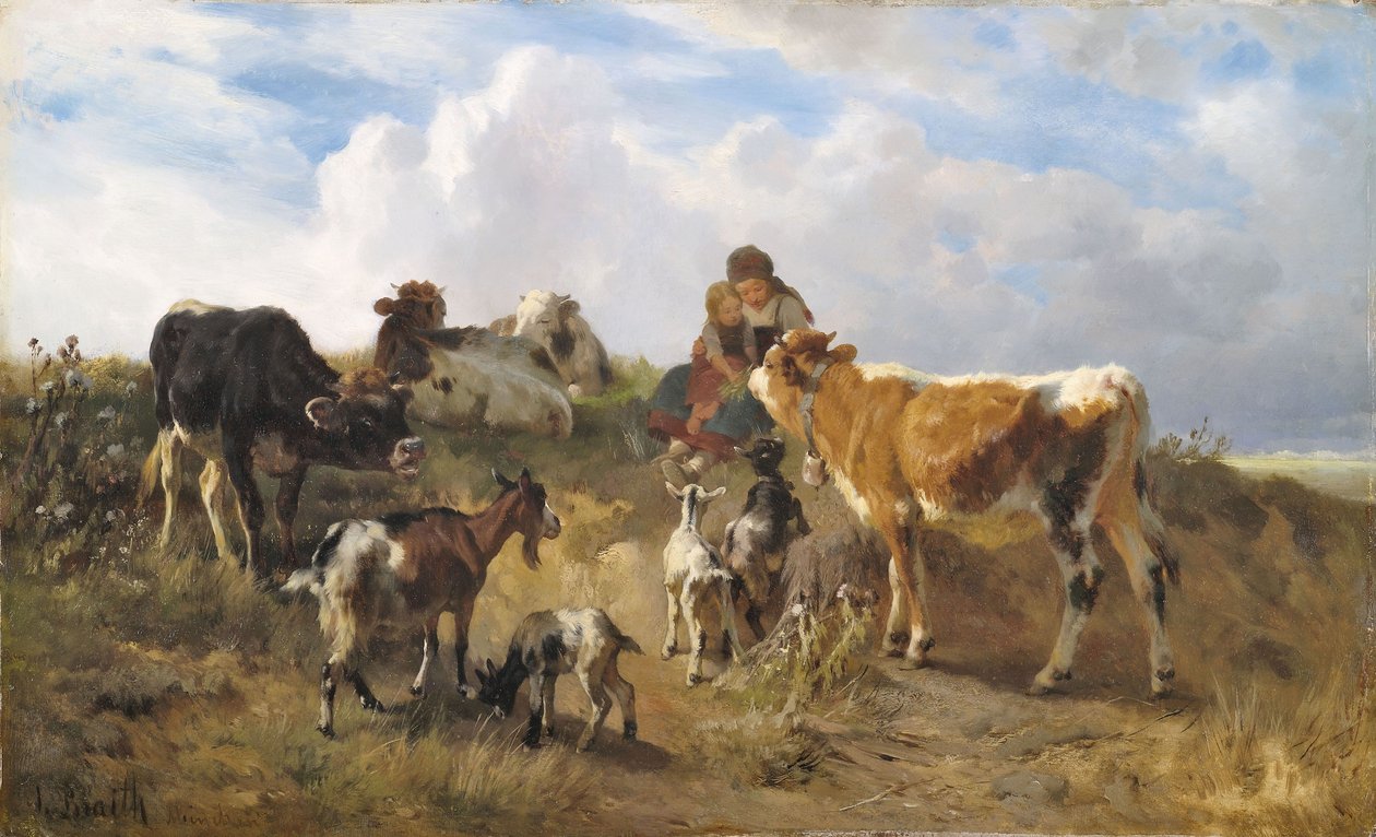 Sielanka duszpasterska autorstwa Anton Braith