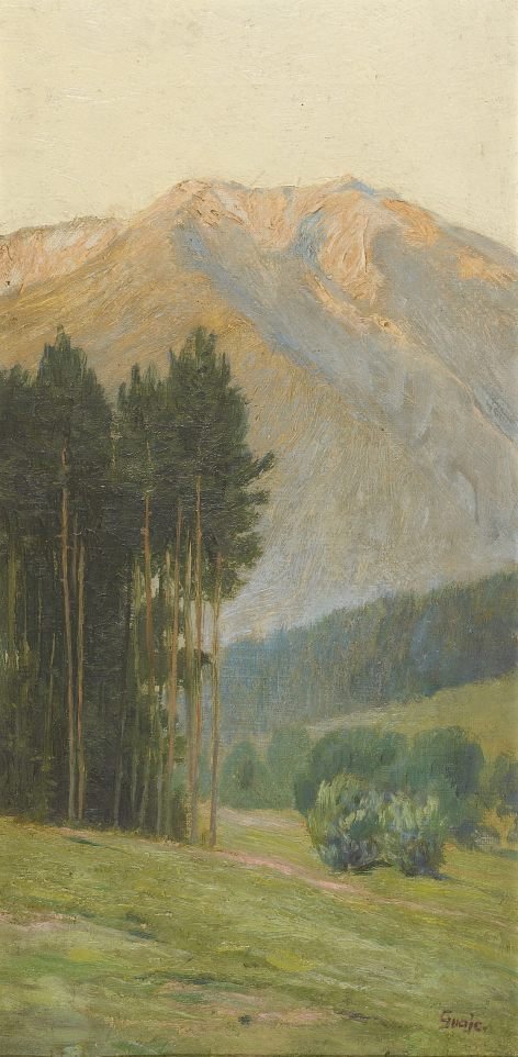 Jutro pod Pecon autorstwa Anton Gvajc