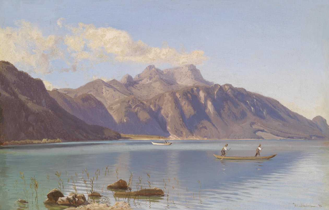 Bergsee autorstwa Anton Hlavacek