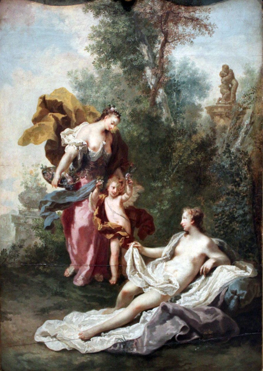 Flora i Wenus (Wiosna) autorstwa Anton Kern