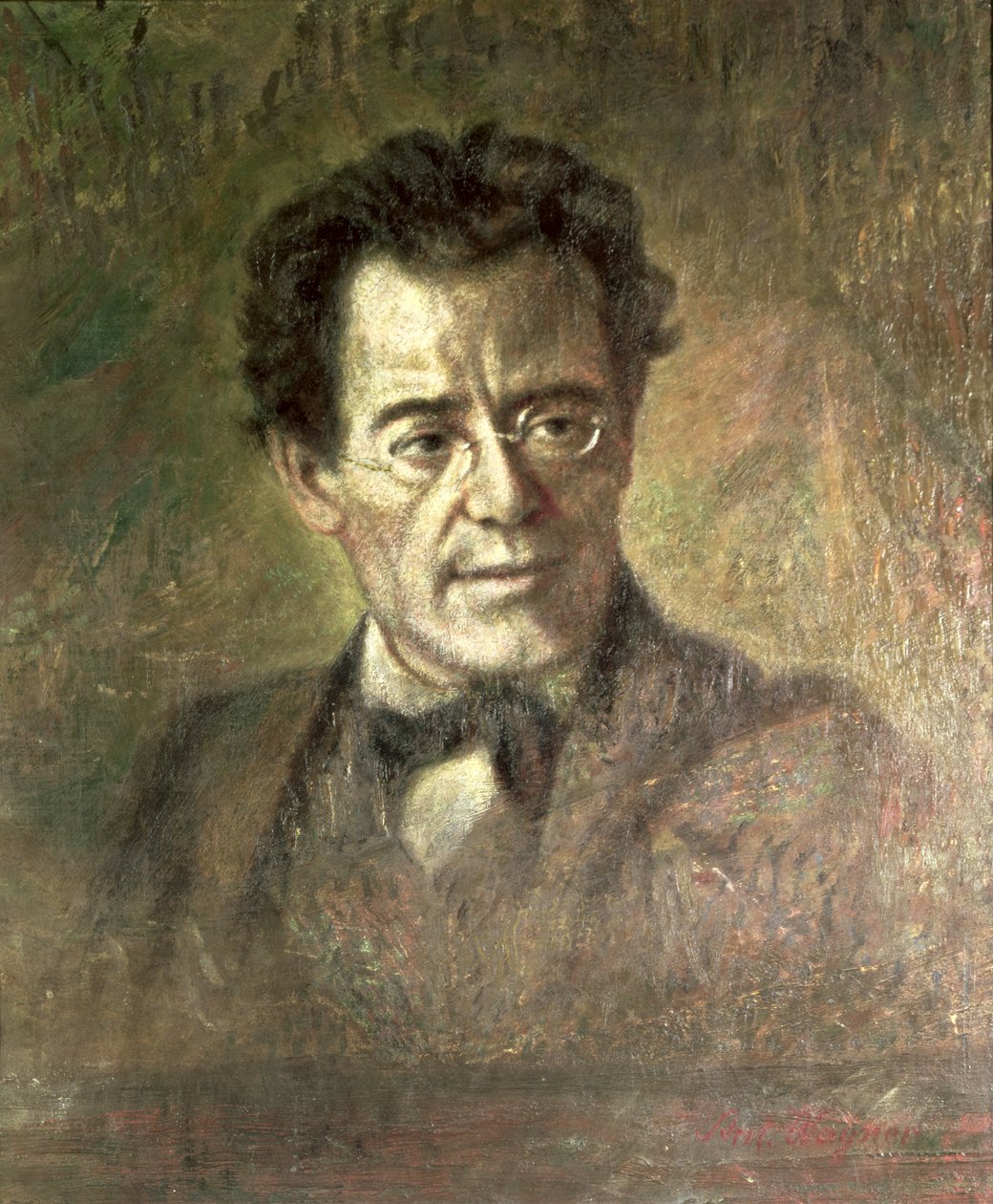 Gustaw Mahler (1860-1911) autorstwa Anton Wagner