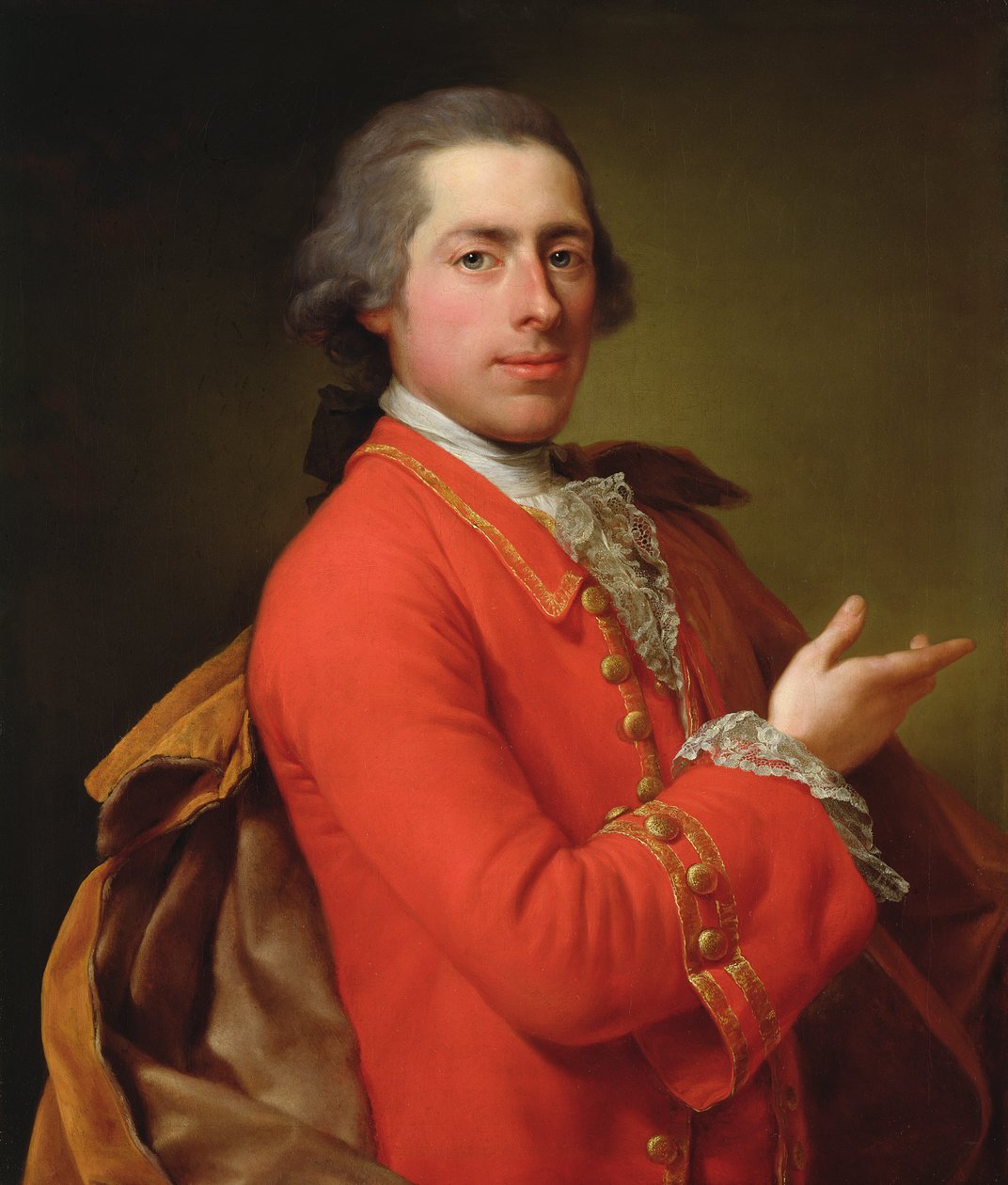 Portret Francisa Williama Skipwitha, 1766 autorstwa Anton von Maron
