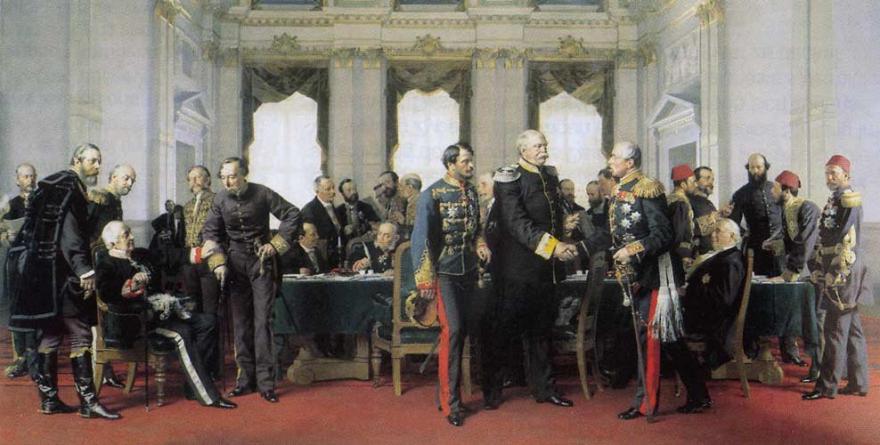 Kongres Berliński, 13 lipca 1878 r. autorstwa Anton Alexander von Werner