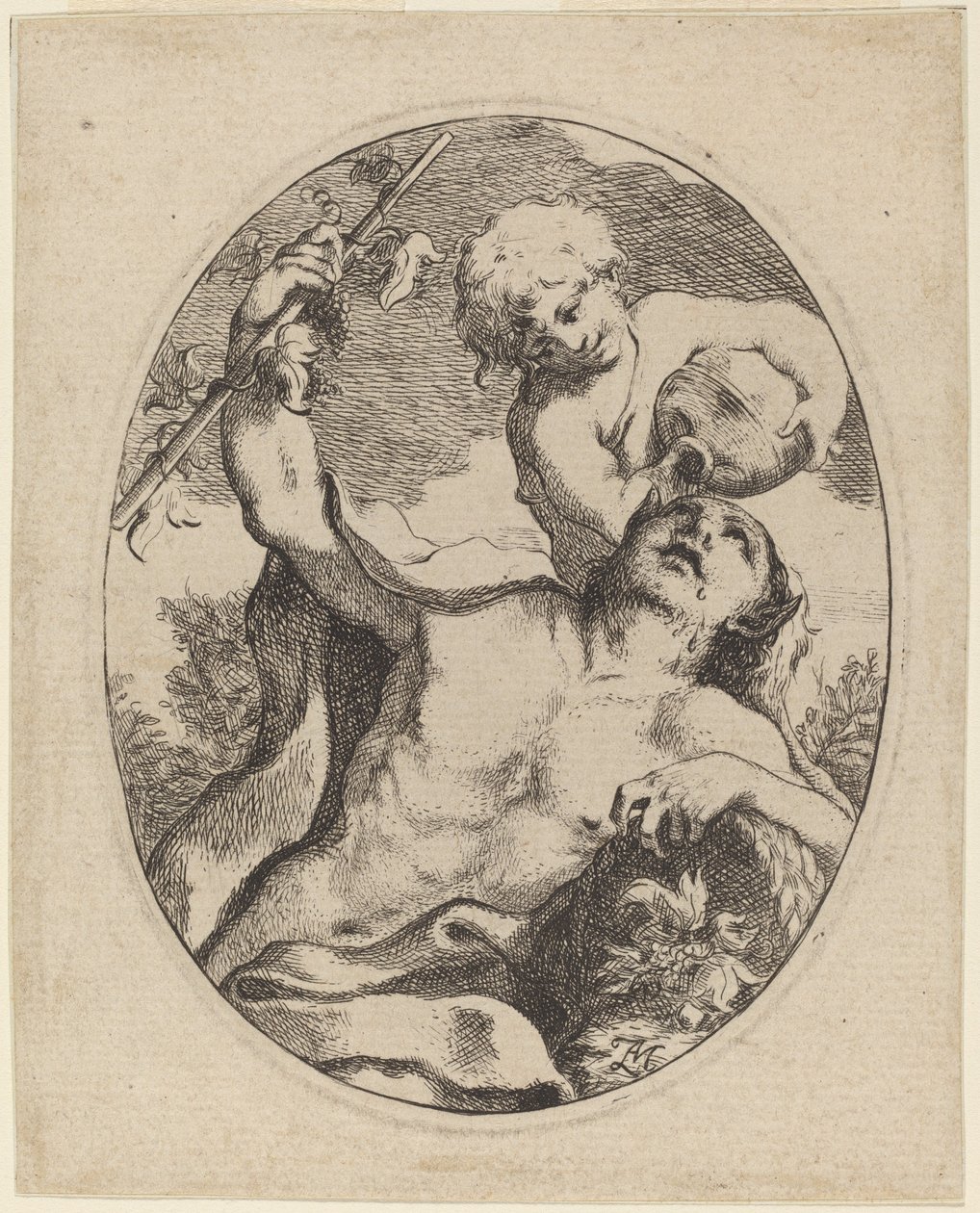 Bachus autorstwa Anton Maria Zanetti II