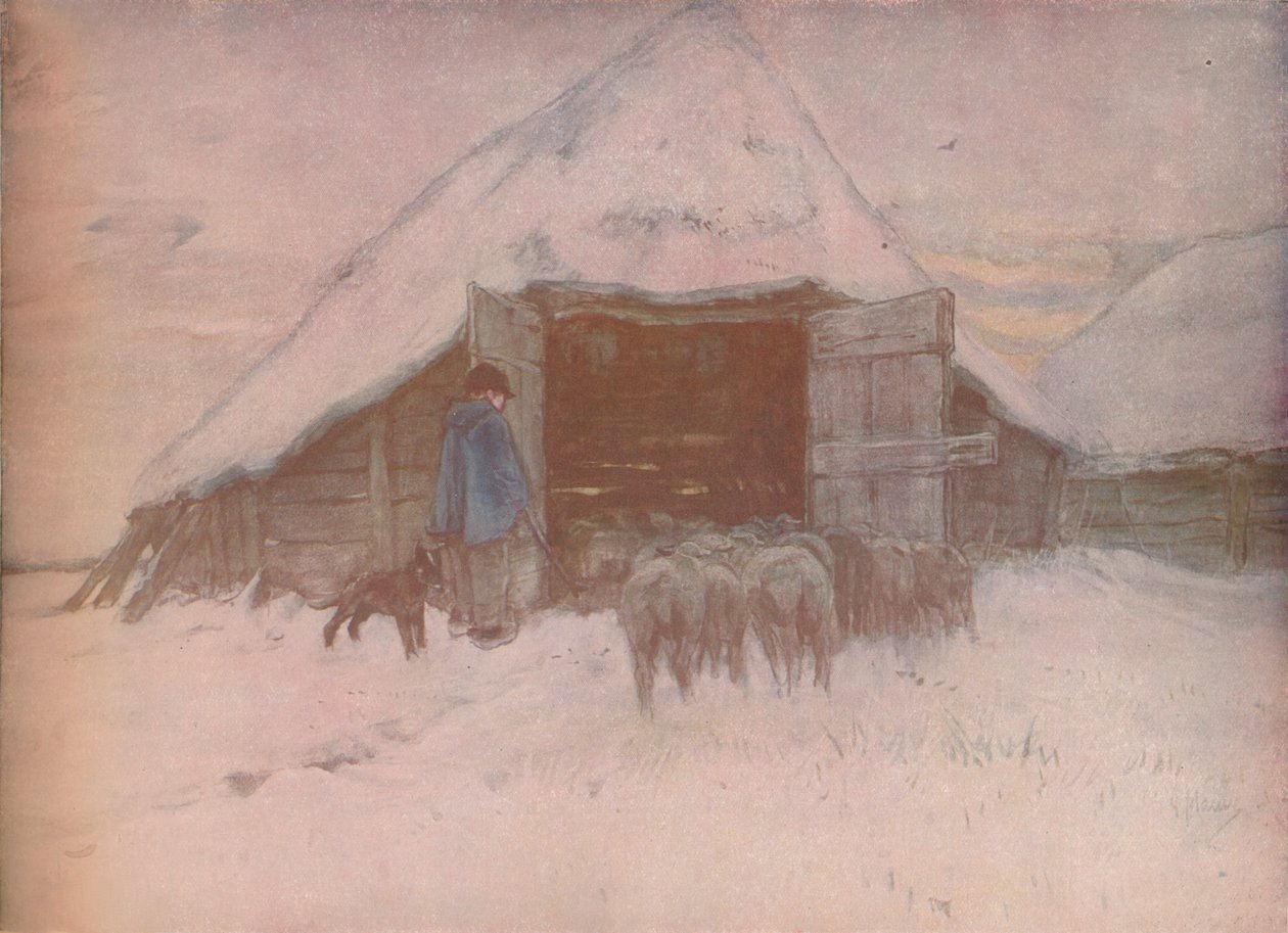 Zima, ok. 1870, 1918 autorstwa Anton Mauve