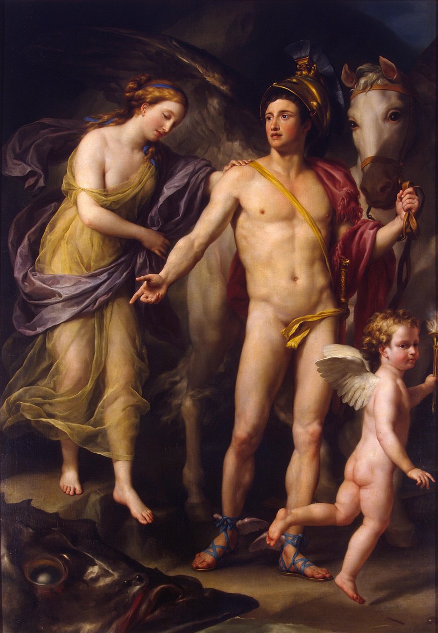 Perseusz i Andromeda autorstwa Anton Raphael Mengs