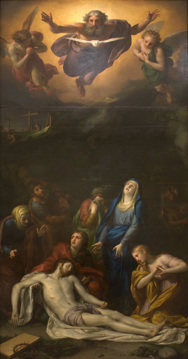 Zdjęcie z krzyża, lata 60. XVII w. autorstwa Anton Raphael Mengs