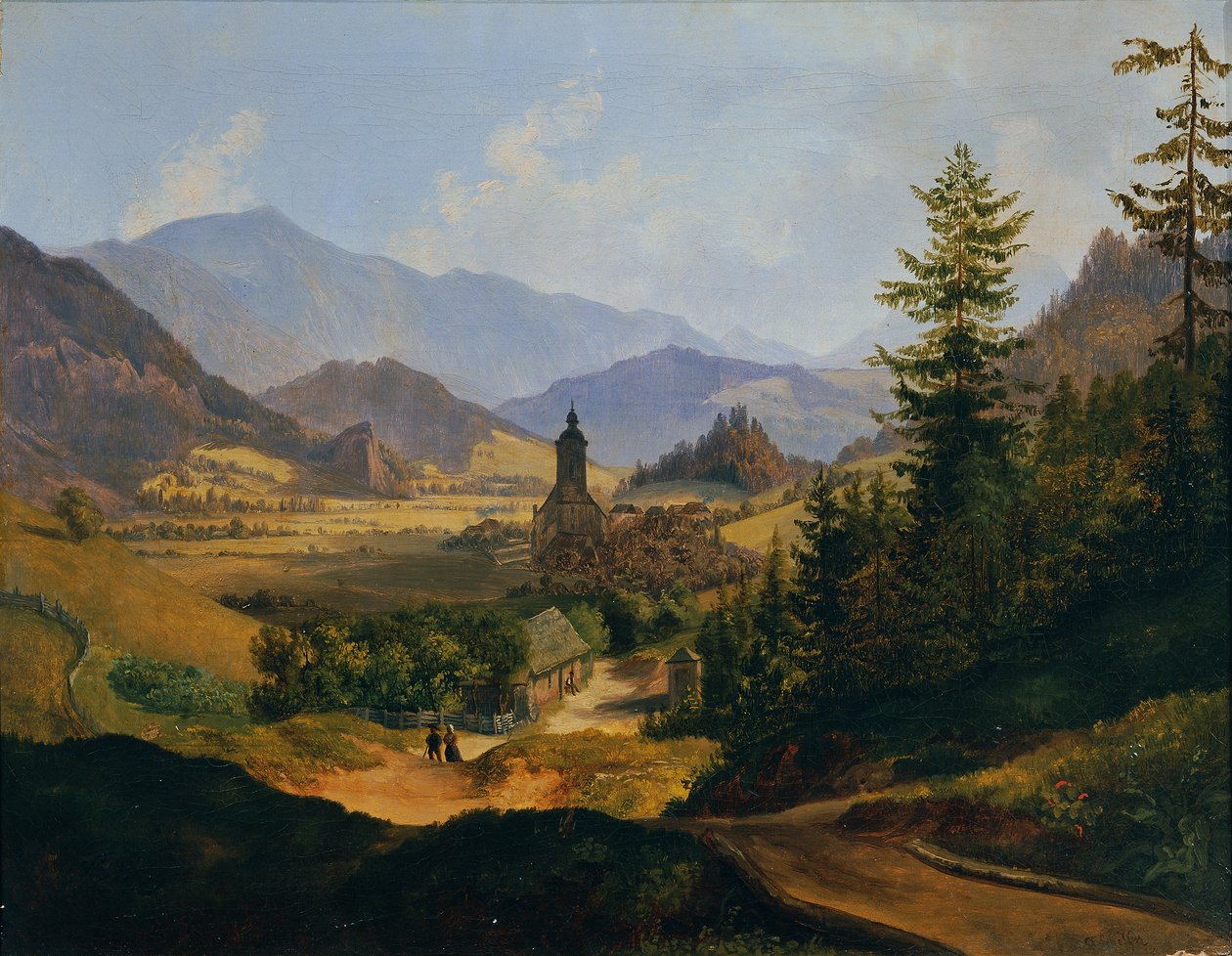 Josephsberg w pobliżu Mariazell autorstwa Anton Schiffer