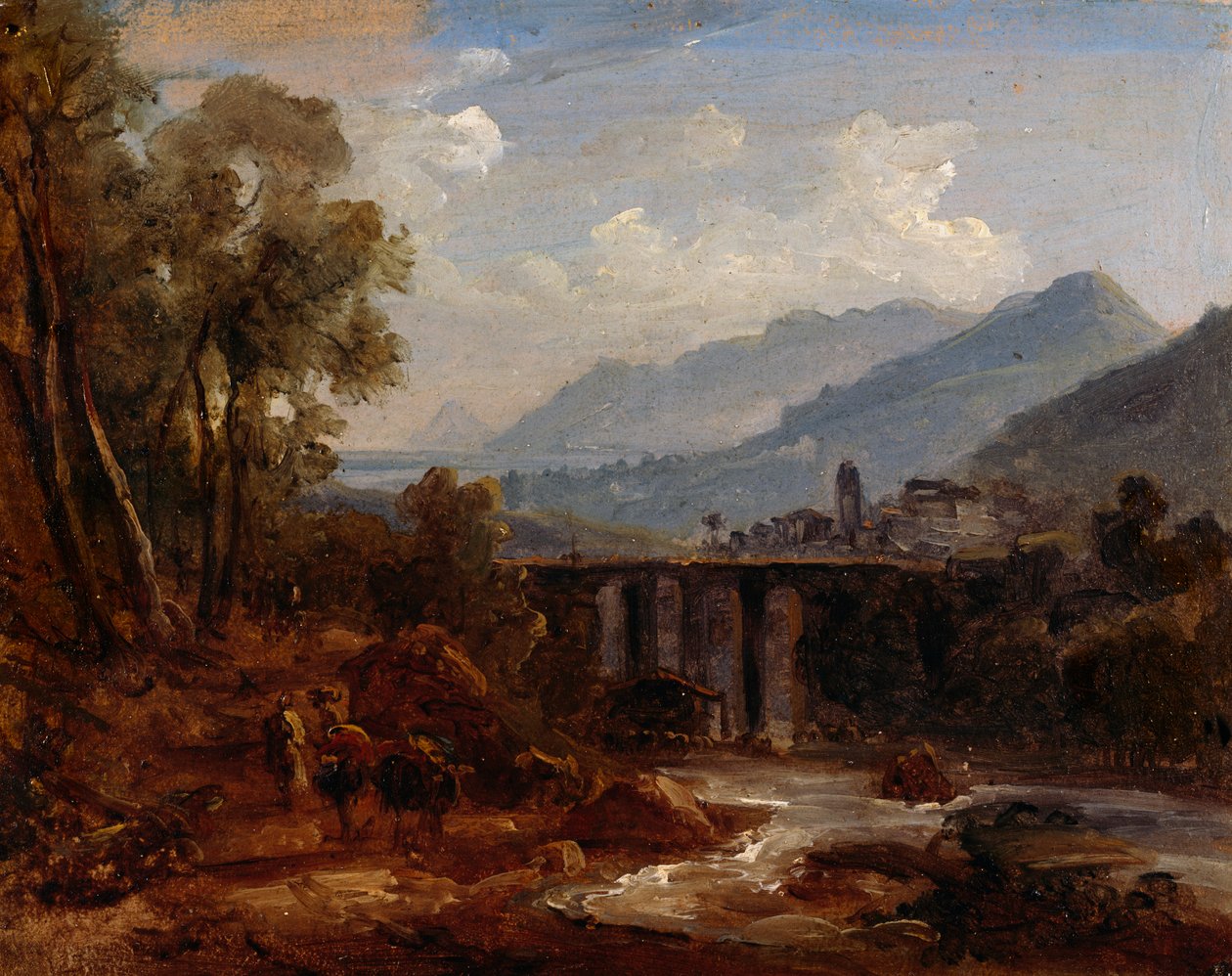 Cava dei Tirreni autorstwa Anton Sminck Pitloo