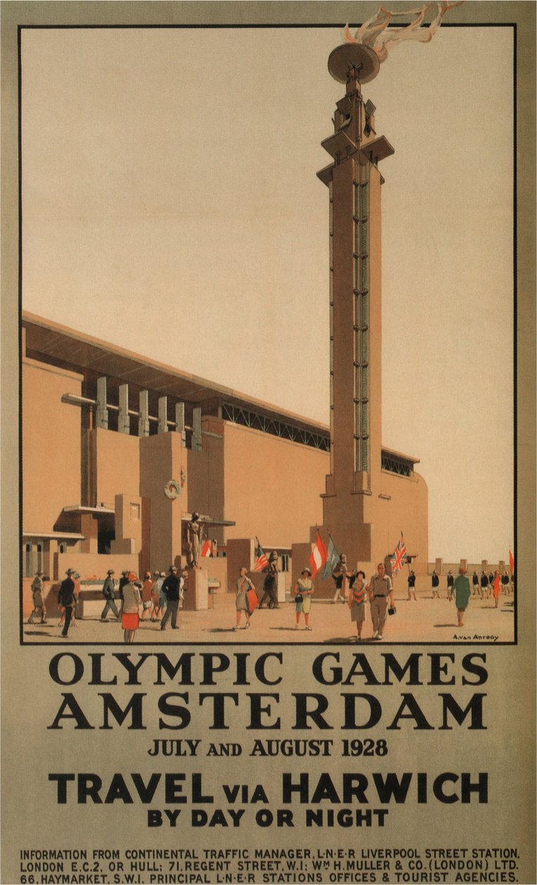 Letnie Igrzyska Olimpijskie 1928, Amsterdam, 1928 autorstwa Anton Van Anrooy