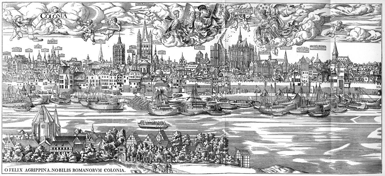 Kolonia w 1530, 1903. autorstwa Anton Woensam