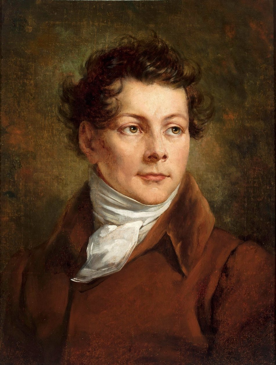 Portret Karola Brodowskiego, brata artysty autorstwa Antoni Brodowski