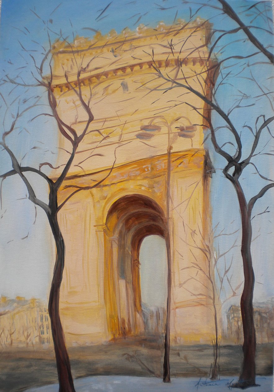 Łuk triumfalny, 2010 autorstwa Antonia Myatt
